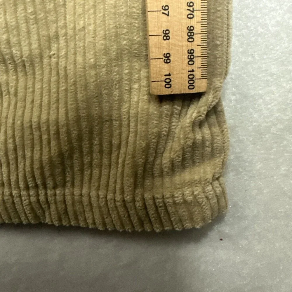 Xisle Mens Corduroy Casual Pant size 34 Beige Cotton Pant - Picture 13 of 15
